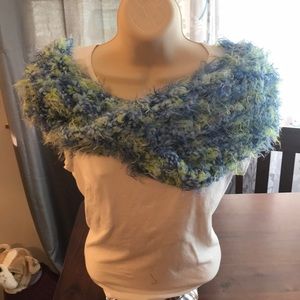 One long loop infinity scarf